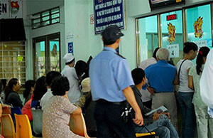 bảo vệ bệnh viện